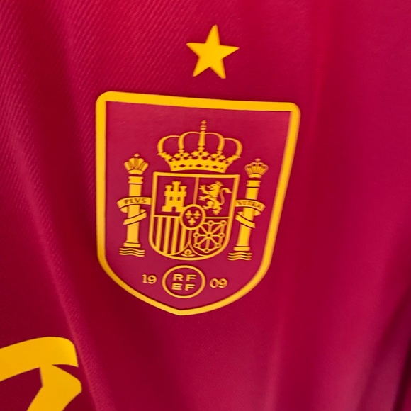 Adidas Spain National Team Home Soccer Jersey. #12 Nico Williams. Size XL. - Picture 8 of 13